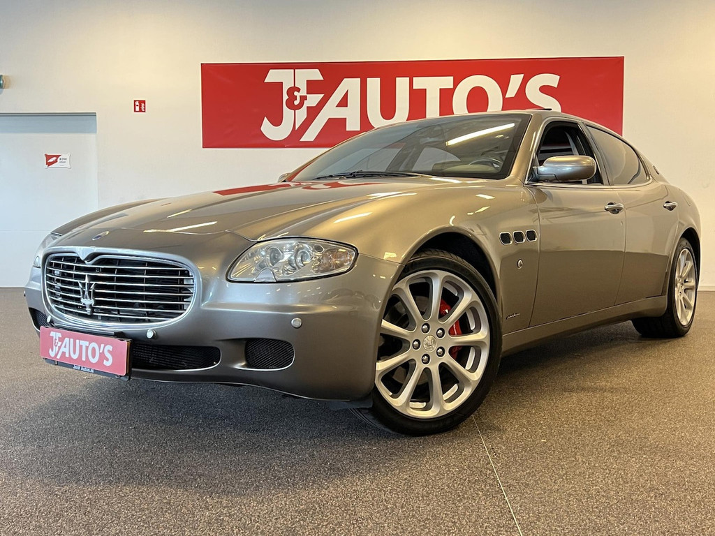 Maserati 4200 GT Quattroporte 4.2 Executive GT|NAVIGATIE|ECC AIRCO|CRUISE|400 PK 50596034-0.jpg | J&F Auto's