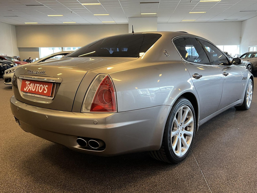 Maserati 4200 GT Quattroporte 4.2 Executive GT|NAVIGATIE|ECC AIRCO|CRUISE|400 PK 50596034-4.jpg | J&F Auto's